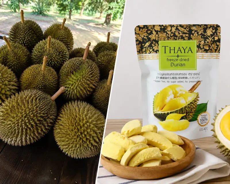 Freeze Dried Durian: The King of Fruits in Crunchy Form