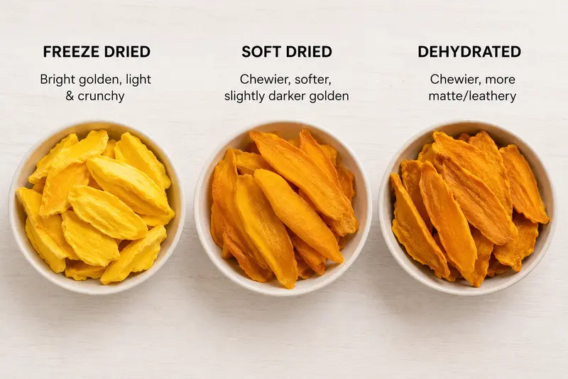 Freeze Dried vs Soft Dried vs Dehydrated Fruit: Which One Should You Choose?
